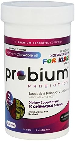 Kids Blend 6 B (Age 2+) Wild Berry Probium 60 Vcaps