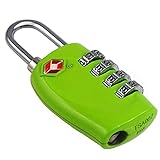 abus zahlenschloss 4 stellig code vergessen Farbe: grün TRIXES 4-stelliges TSA-Vorhängeschloss Zahlenschloss für Gepäck, Tasche, Koffer - Grün