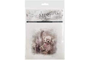 ITD Collection - Mini Papier de Riz Set de Création (6 Feuilles), Découpage de Papiers de Riz pour Le Scrapbooking et Le Bricolage, Multicolore 14,8 x 14,8 cm (RSM024)- HS code 48021000