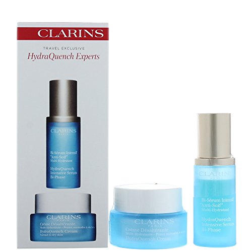 Clarins Hydraquench Cream and Intensive Serum Bi-Phase Gift Set, 50 ml/30 ml