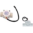 Techmahoday® YF-S201 G 1/2" Water Pipe Flow Meter Sensor Counter-Water Flow meter 1-30L/min