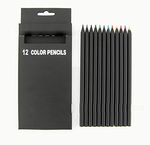 ZHIZU 12 Colors Pencils Wooden Drawing Pencils Professional Colored Pencils Sketch Color Pencil Kawaii Colouring Pencils For Adults and Kids