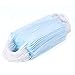 Produktbild Einweg Mundschutz Maske, 100 Stück Non-woven Cover Face Mask 3-lagig Dust Filter Gesichtsmaske, Elastikband in Komfortlänge(blau)