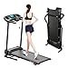 Produktbild Murtisol Laufband Elektronik 1,0 PS Laufen Machine Leiser Heimtrainer mit LCD Anzeige,Wasserkocherhalterung,Bluetooth,für GEH- und Lauftraining mit 12 Programmen, kompakt klappbar