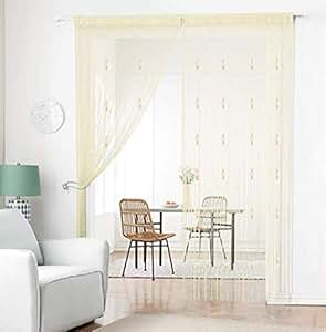 Zuiyin Crystal Beads String Tassel Curtain Partition Door