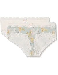 Skiny Sweet Cotton Mix Panty Dp, Culotte para Mujer (Pack de 2)