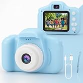 Toy Imagine Kids Digital Camera 1080p Video & 5.0MP Photos 2-Inch Screen, USB Rechargeable & Portable Fun Mini Toy Camera for