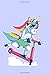 Produktbild Unicorn On A Scooter: College Ruled Notebook Journal, 6x9 Inch, 120 Pages