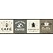 Produktbild York Wallcoverings American Classics Kaffee Schilder Bordüre, AM8642B