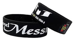 Benjoy Combo of 2 Messi Black Wrist Band_2ndFor Yamaha YZF R15 S