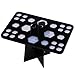 26 Hole Acrylic Dryer Organizer Brushes Cosmetic Power Holder Stand Keeps Hair Down And Life Longer