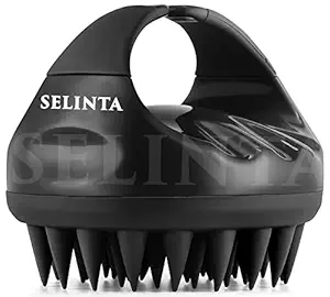 Selinta Hair Scalp Massager Shampoo Brush with Soft Silicone Bristles for Anti Dandruff, Exfoliating with Scalp Care Manual Head Massager, Multicolour