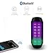 Price comparison product image MCJL Colorful LED waterproof bluetooth speaker, portable with mobile power visual display mode powerful sound
