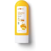 Plum Yuzu & Alpha Arbutin Fluid Sunscreen SPF 50 PA++++ | Boosts Glow & Skin Barrier | Fade Tan & Dark Spots | Quick-Absorbin