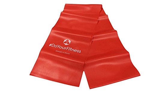 4er-Set Fitnessbänder »Lavana« / Sportband, Trainingsband in den Farben und Stärken gelb 0,35 leicht / grün 0,45 mittel / rot 0,55 kräftig / blau 0,75 stark - 5