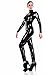 Produktbild Latex Catsuit mit 3 wege Reiverschluss, schwarz Gr.M