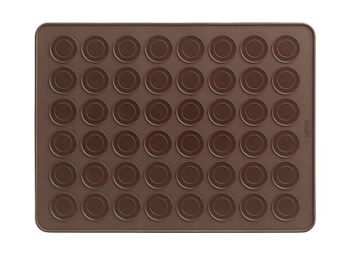 Set für Cup Cake Muffin Waffel Konditorwaren Sahnespritze + 48 Fondant Backmatte Silikon Macarons Form Deko Backblech+ 4 Garniertüllen [version:x10] by DELIAWINTERFEL - 4
