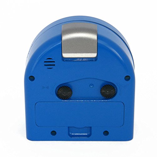 Atlanta Kinderwecker Jungen Blau Lernuhr Analog Licht Snooze Ohne Ticken – 1937-5 - 4