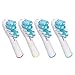 Produktbild EgBert 4Pcs Universal Replacement Electric Zahnbürstenkopf Für Oral-B