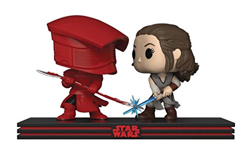 FunKo – Star Wars The Last Jedi Figure Movie Moments – Rey and Praetorian Guard Estatua collezionabile, 32557