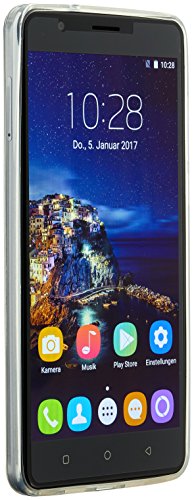 ((New Usciti)) OUKITEL U16 MAX - 6 pollici a schermo smartphone Android 7.0 Â  MTK6753 Octa core 3G RAM 32G ROM fotocamera da 5 MP + 13 MP 4000mAh corpo in metallo impronta digitale - Grigio