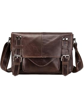 Zhhlaixing Umhängetasche Mens Boys Luxury Crossbody Shoulder Bag Handmade Small Messenger Bag Satchel Christmas...