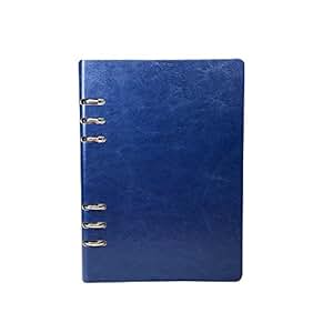 A6 Loose-leaf Leather Cover With 6 Hole Ring Binder Personalized Notebook Free Name Engraving Journal Book Cover Stationery Gift - 21 - View #5