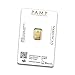 Produktbild PAMP Goldbarren 999.9 - Einzeln im Blister mit Seriennummer und QR Code verschweißt (1g"Fortuna")