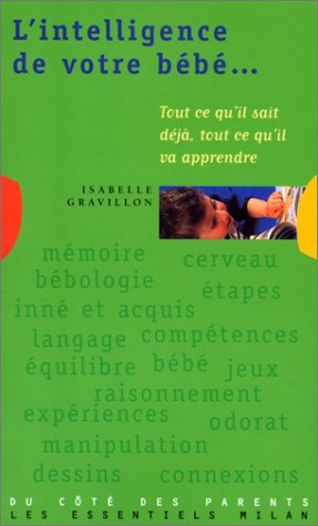 couverture de : L'Intelligence de votre bébé