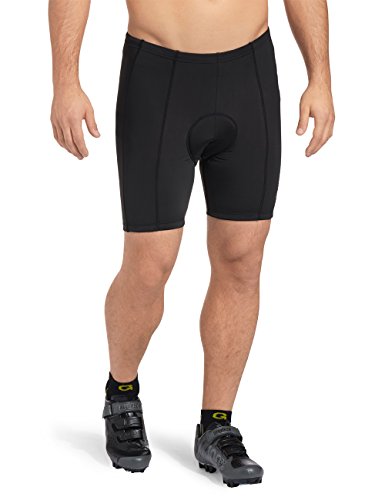 GONSO Radhose Algier aus 80% PA 20% EL für Herren, gepolsterte Fahrradhose/ Bermuda/ Shorts mit Kordelzug, nahtfrei