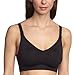 Bravado Designs Women's Body Silk Seamless Nursing Bra, Black, 44D (Manufacturer Size:Large)
