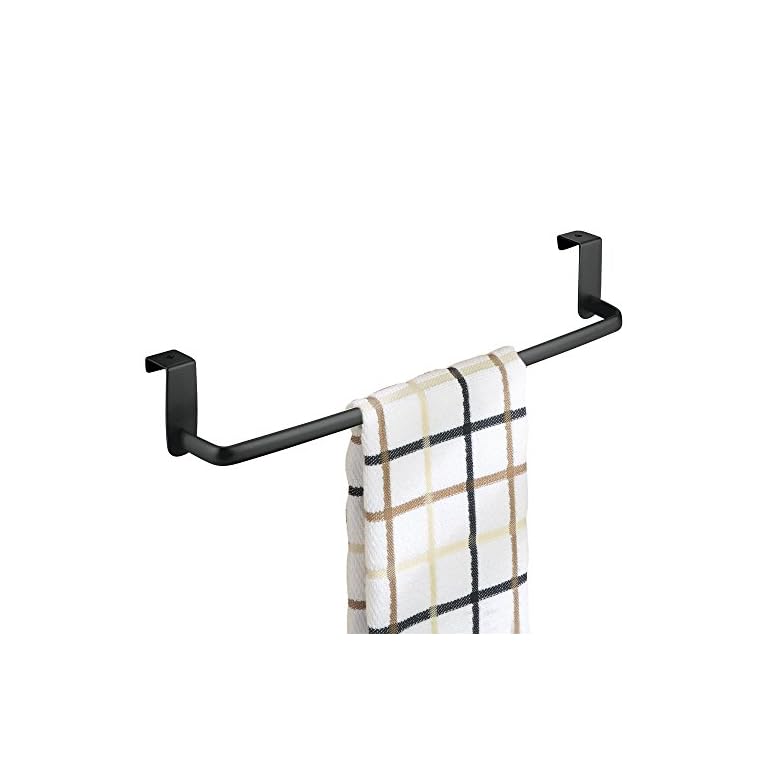 mDesign Geschirrtuchhalter Küchenschrank - Länge: 37 cm, Farbe