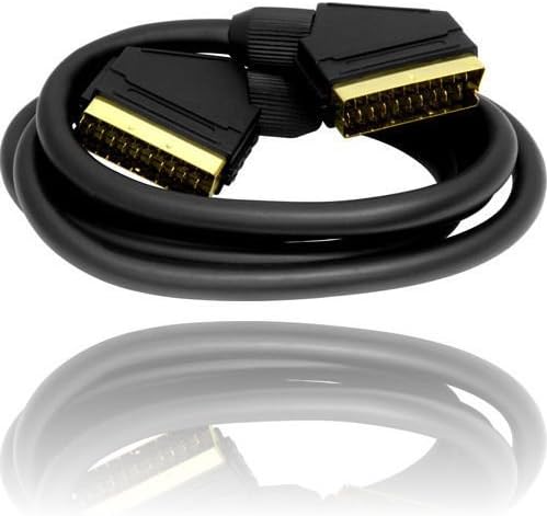 3m Gold Plated Scart Lead (approx 9ft 10") by Cable Mountain