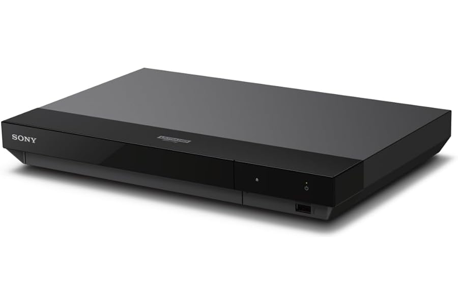 Sony UBP-X700 4K Ultra HD Blu-ray Disc Player – High Resolution Audio, HDR10, Dolby Vision, Advanced upscaling, Universal player, HDMI & Coaxial SPDIF, User-friendly UX