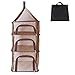Produktbild Hanging Dry Net MeetYours 3 Layer Faltbare Hanging Camping Trocknen Rack Dish Trockner Mesh für Outdoor Picknick Trockene Hydroponik Korb für Obst & Gemüse Küchenutensilien