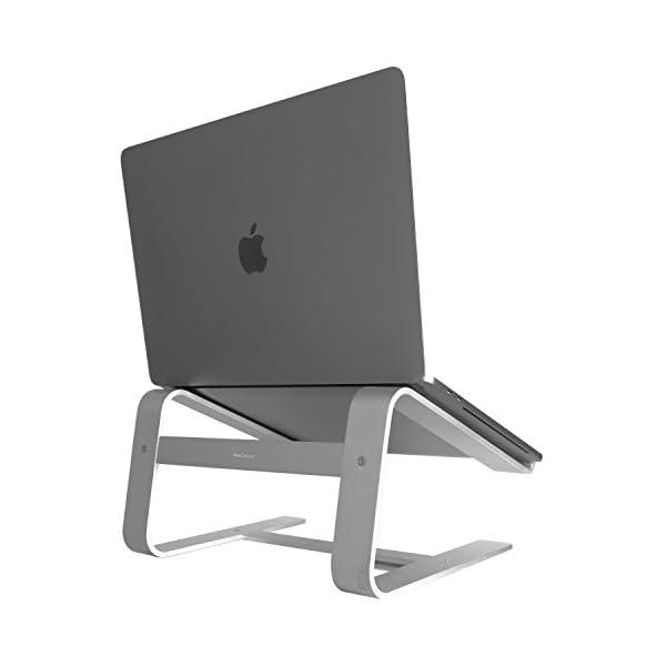 Macally ASTAND aluminum laptop stand for Apple Macbook, Macbook Air, Macbook Pro and any laptop between 10” to 17"