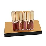 Stayeal Lippenstifte Liquid Matt Lip Gloss Dauerrhaft Lip Liner Make up 6 Stück - 3