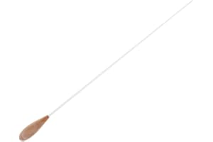 DILWE Bâton de chef d'orchestre de musique, manche en bois de poirier pour concert de symphonie chorale