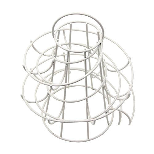 Yontree® Schönes Eierregal Spirales Eisenregal Geeignet für ca. 12-15 Eier Kreative Küchenregale - 3