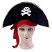 Produktbild WSJDE Arrival Halloween Cosplay Kostüm Theater Spielzeug Zubehör Totenkopf Hut Karibik Piratenhut Piratenhut Korsair Cap Party Requisiten