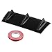 Produktbild yanana Universal Car HeckstoStange Lip Diffusor 5/3 Fin Gloss Black ABS Plastik Car-Styling HeckstoStange Lip Diffuser