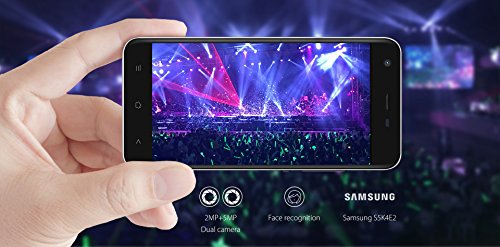 Blackview A7 - 5.0 Zoll IPS Screen 3G Android 7.0 Smartphone, 2MP Front Kamera + 5MP Dual RÃ¼ckfahrkamera, 1.3GHz Quad Core 1GB RAM 8GB, Dual SIM Bluetooth 2800mAh Akku - Schokolade Schwarz