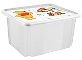OKT Kids 12214100084 Stack and Go-Box Winnie Puuh, 24 L, weiß