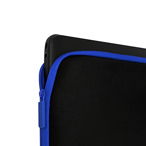 V7 CSE1-BLU-9E 40,6 cm (16 Zoll) Elite-Neopren/Lycra-Sleeve für Notebooks schwarz/blau - 3