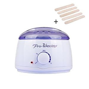 LUOLLOVE Wax Warmer Heater 14 oz Professional Electric Wax Pot for All Wax Types Hair Removal, with Temperature Knob and…