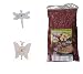 Produktbild Set aus 2 Clips+1 l Orchideengranulat fein Colomi 4-8 mm Körnung Rot