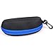 Produktbild Zedtom Brillenetui Brillenbox + Brillen-putztuche + Brillen Tasche für Sonnenbrillen/Brillen, 3 Farbe (Blau)