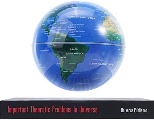 Magnetic Levitation Book Base Floating Magnetic Levitation Globe Rotating World Map Anti-Gravity Levitating Earth Ball for Children