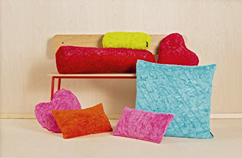 Magma Kissen Fluffy Plüsch Felloptik ca. 45×45 cm vers. Farben – weiches Kusc… - 3
