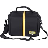 Rabsev Nikon Uyumlu Dslr Fotoğraf Makinesi Omuz &Ccedil;antası D90 D80 D300 D200 D100 D610 D600 D4